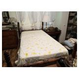 Vintage Twin Bed And Bedding