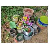 Large Lot Flower Pots