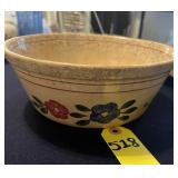Vtg Stoneware L P, Inc Hand Painted Serving Bowl