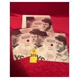 3 Vtg Nestles " Go Ahead" Promotional Soundsheets