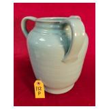 10 1/2" Vintage 3 Handled Nc Pottery Vase