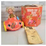 1969 Mattel Baby Go Bye Bye with Box and