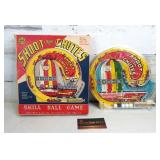 Vintage Marx Toys Skill Ball Game w Original Box