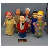 Vintage Rubber Head Puppets
