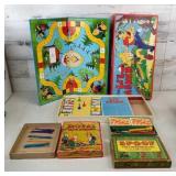 Set of 3 Vintage Games - Lil Abner, Spoof, Royal