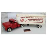 Vintage Structo Metal North American Van Lines