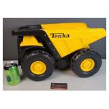 Large tonka dump truck metal and plastic  19"