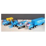 Vintage Pan Am Buddy L  Airport Vehicle Toys