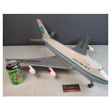Vintage Large Pan Am 747 Friction Airplane