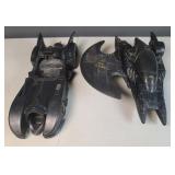 Pair of Batman Vehicles 1990  missing pieces