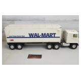 Metal Wal-mart Semi Truck and Trailer