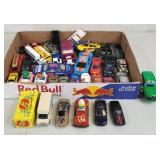 Flat of Hot Wheels/Matchbox Cars