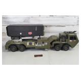 Plastic US Army GI Joe Rocket Launcher works