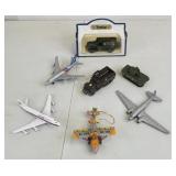 Tanks airplanes  & hamleys truck