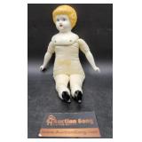 Vintage Porcelain Face, Hands, Feet Doll