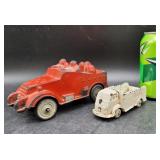 Vintage Metal Toy Trucks- Auburn Rubber Corp.