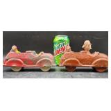 Vintage- 2 Mickey Mouse Toy Cars