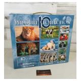 *NEW* Box of 10 Puzzles - Lt. Blue