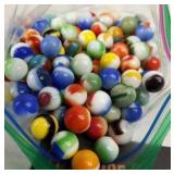Vintage Group of Marbles - Swirl