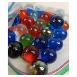 Vintage Group of Marbles - Large Size