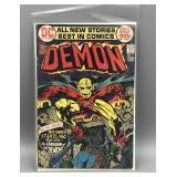 The Demon - 1st DC Issue - Origin Story Comic Book
