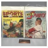 Vintage Sport Magazines- 15 Sports Stories 1952