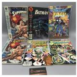 Comic Books- Batman/Superman trade backs and