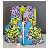 Vintage Ninja Turtles Life Jacket  Child Small