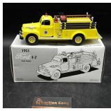 1951 Ford F-7 Fire Truck Yellow