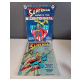 Vintage Superman Large Comics (Qty 2)