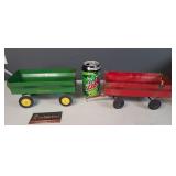 Pair of Vintage Farm Wagons