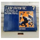 Vintage Computamatic Football & Basketball Game