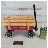 Little Radio Flyer with Wood Side Rails 12"
