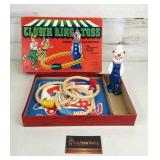 Awesome Vintage Clown Ring Toss Game