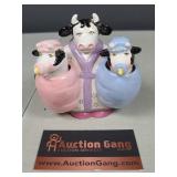 Salt & Peppers - Cow & Baby Calves