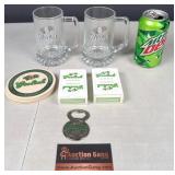 Lot of Grolsch Beer Items