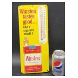 Metal Winston Thermometer Sign - Thermometer