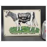 Hershey's Porcelain Enamel Sign