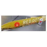 Red Dot Cigar Advertisement - Cardboard