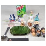 Group of Mini Figurines, Baby Spoon
