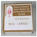 Ammo SB 9mm LARGO - full box