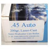Ammo Rattlesnake Mountain. 45 auto full box