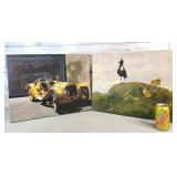 2 Canvas Paintings 20' × 16'