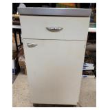 2 Shelf Cabinet  w/Drawer- 24 1/2' D × 18' W ×