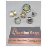 Group of Costume Jewelry Rings