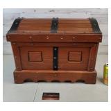 Wood Curved Top Chest