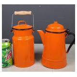Poland Enamelware - Pair