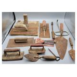 Lot of Concrete Finish Tools
