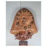 Ceramic Mushroom Clock