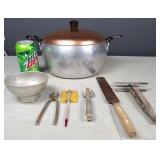Aluminum Pan & Kitchen Utensils